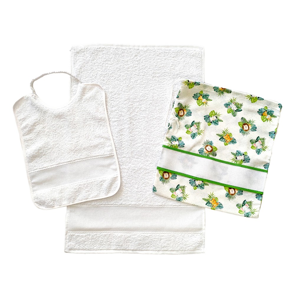 Completo 3 pezzi da ricamare SEBASTIAN