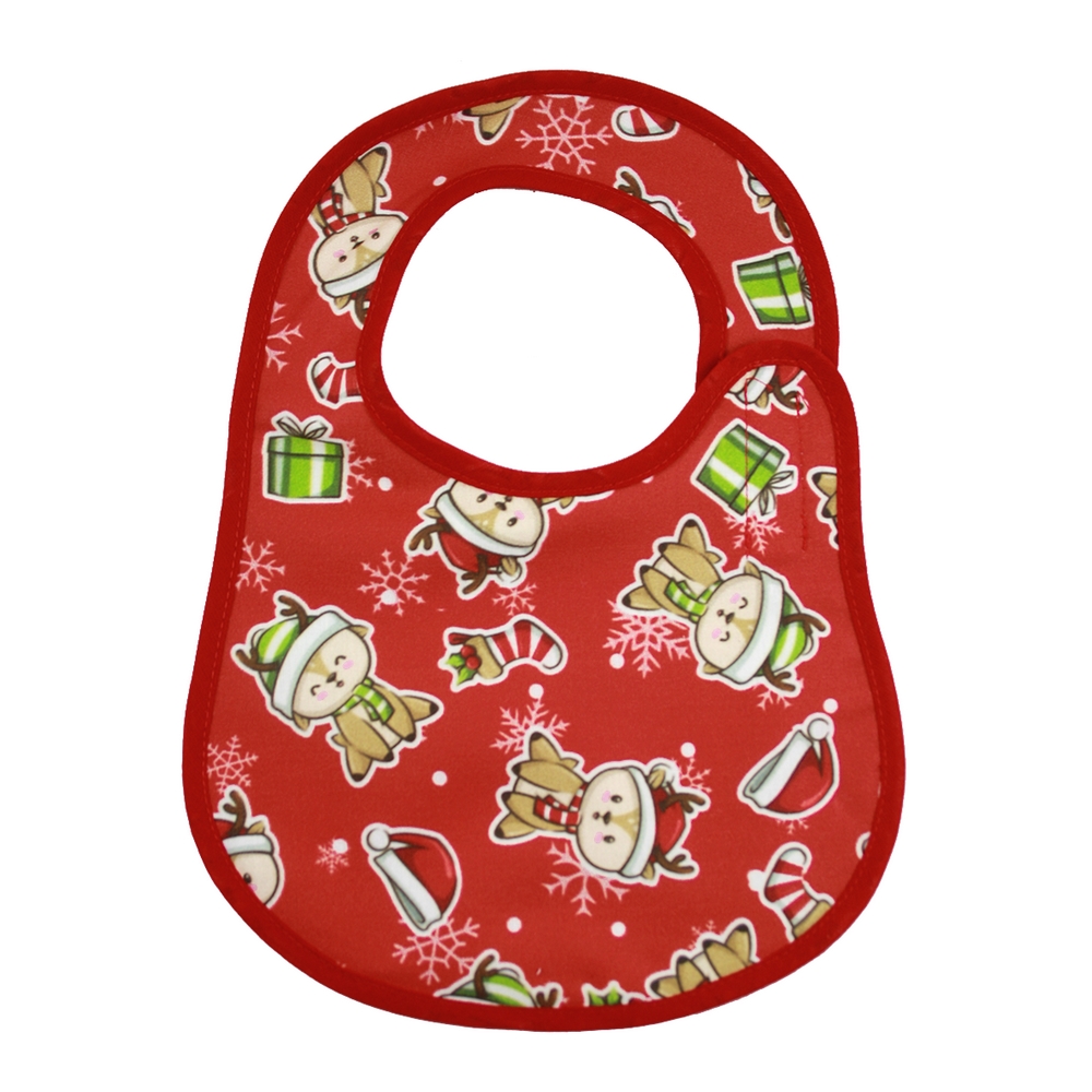 Bavaglino DAZZLE cm.18x27 in piquet con allacciatura bottone