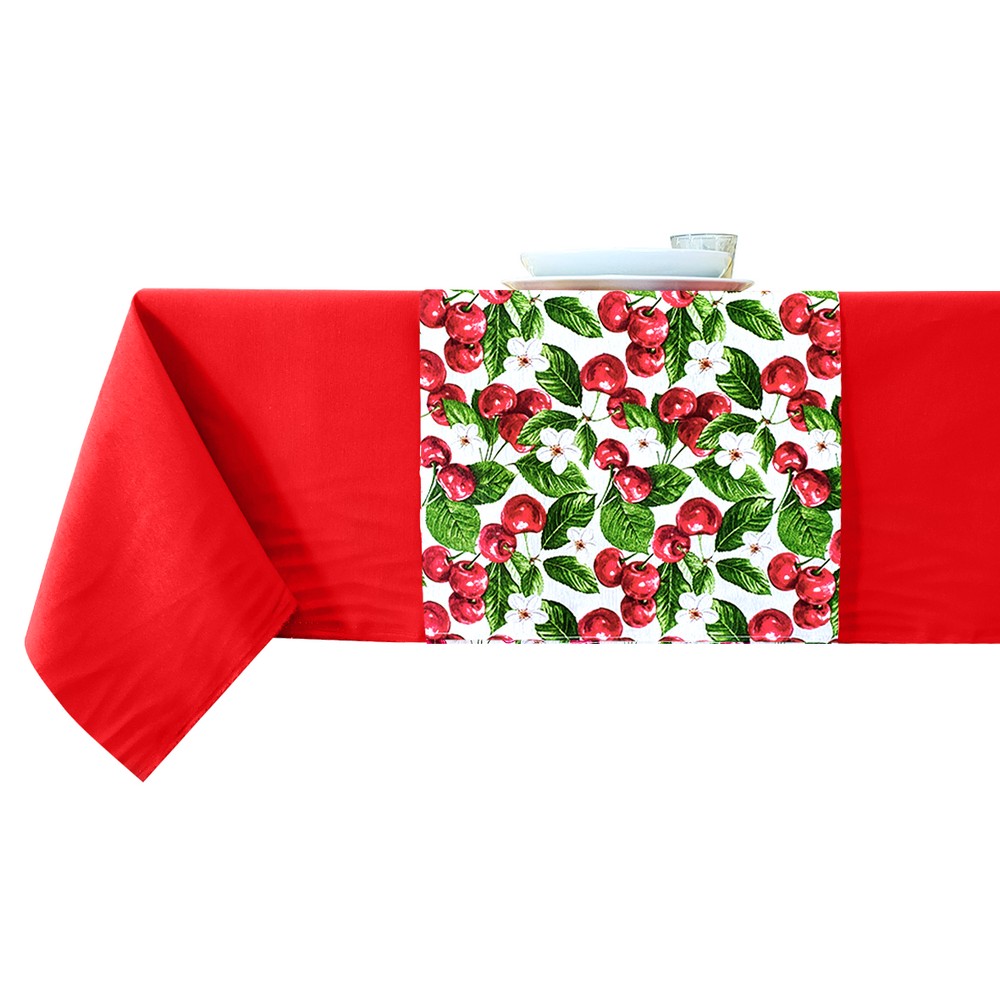 Runner cm.46x140  SUMMER CHERRY