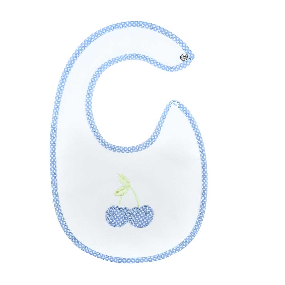 Bavetta CILIEGIA cm.19x29 allacciatura con bottone