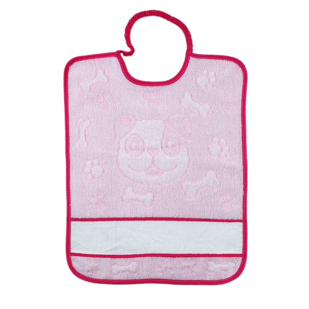 Bavaglino da ricamare RUFY cm. 29x35 con elastico
