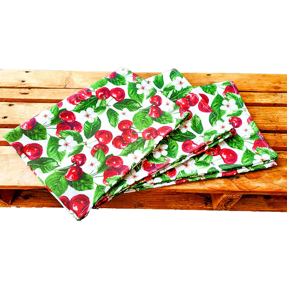 Strofinaccio cm.52x72 SUMMER CHERRY
