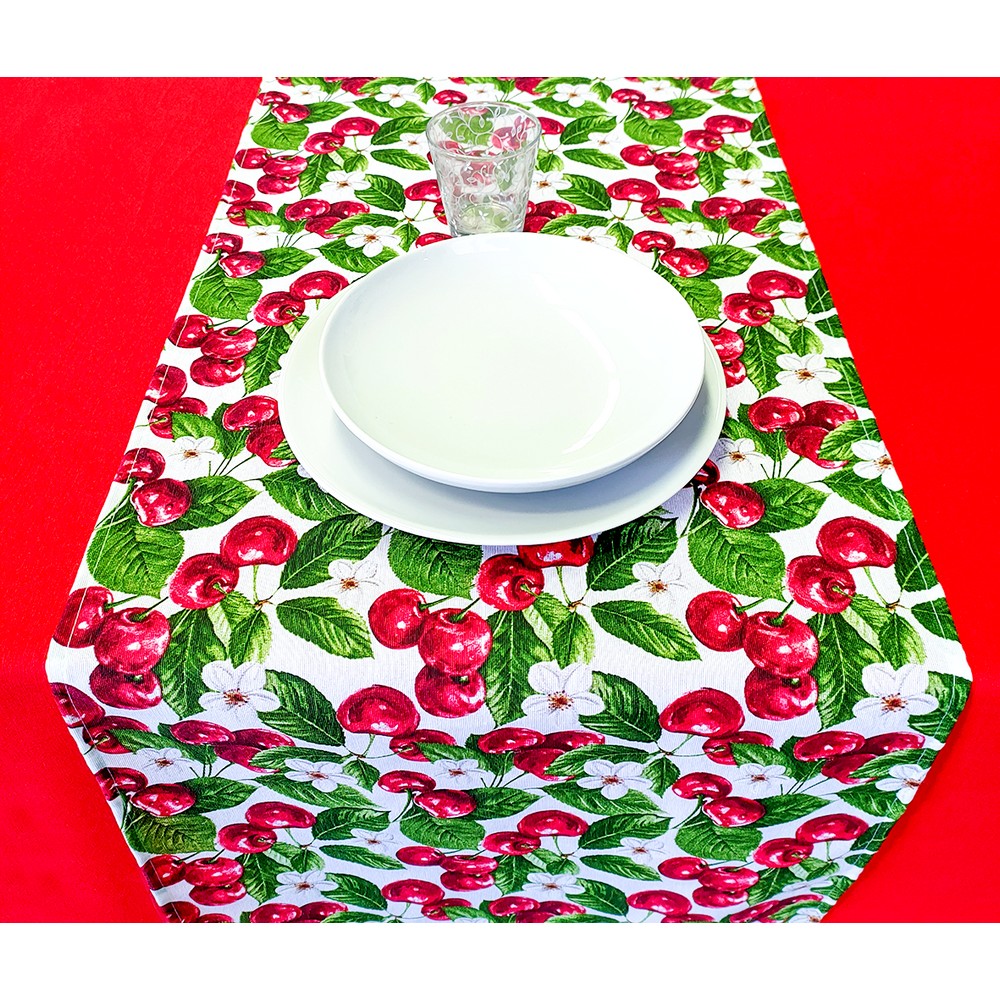 Runner cm.46x140  SUMMER CHERRY