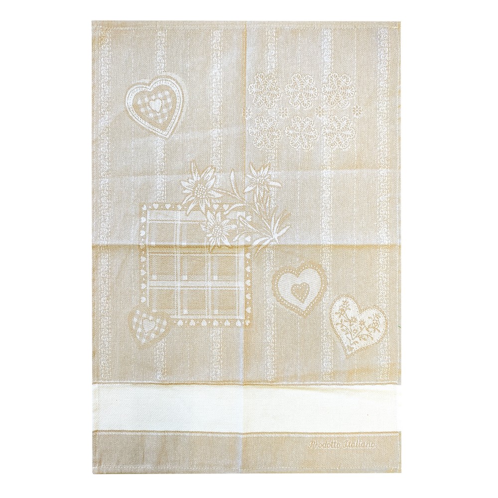 Strofinaccio TIROLESE in tela con etamine