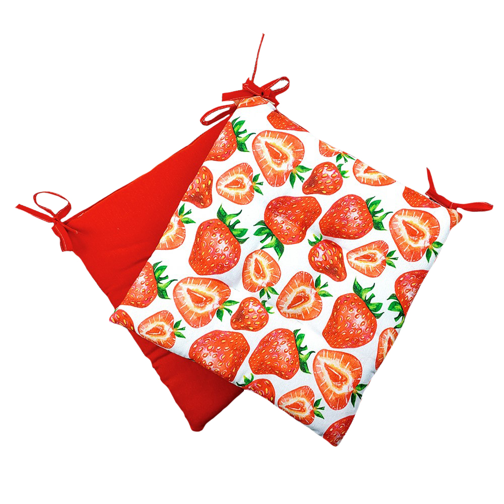Conf.2 cuscini Trapuntini FRUITS cm.40x40 - imbustati 