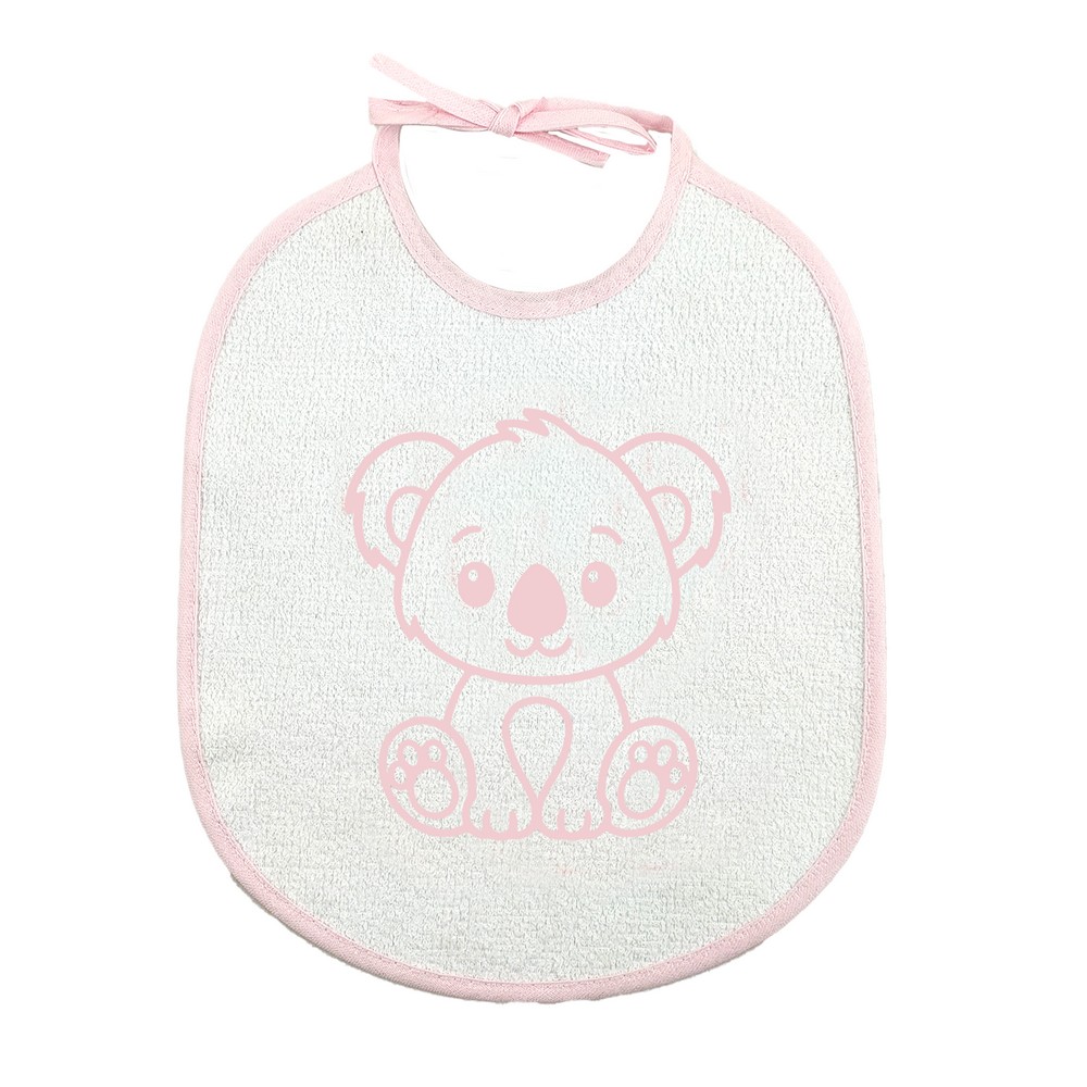 Confezione 3 bavaglini TOBIA cm.21x25 con laccetti