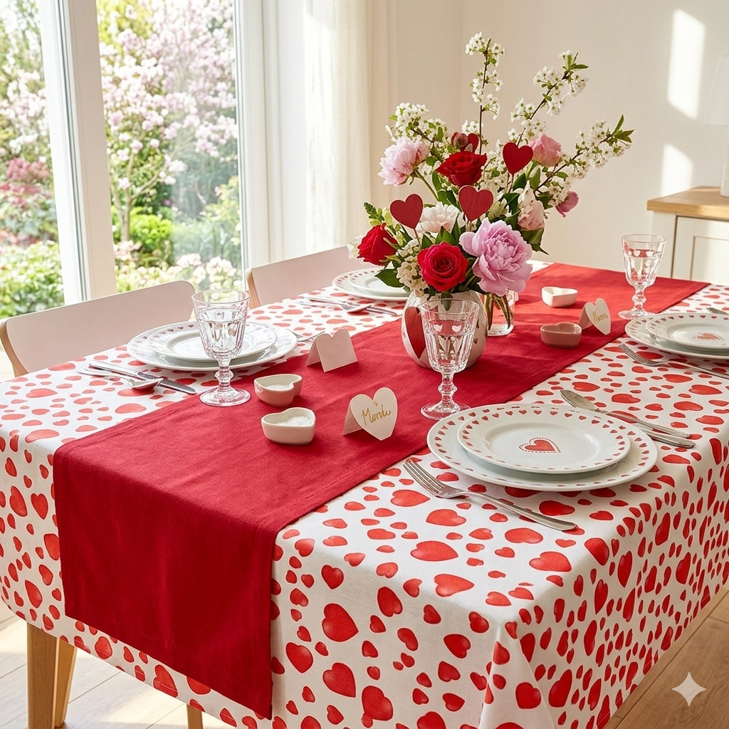 Tovaglia x 8 DOLCI BATTITI