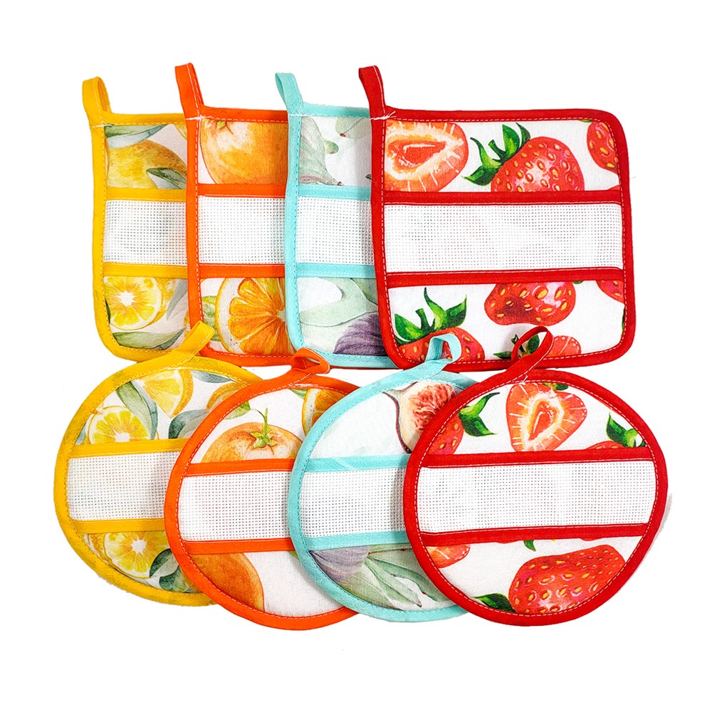 Presina  FRUITS  quadrata o tonda - con fascia etamine  