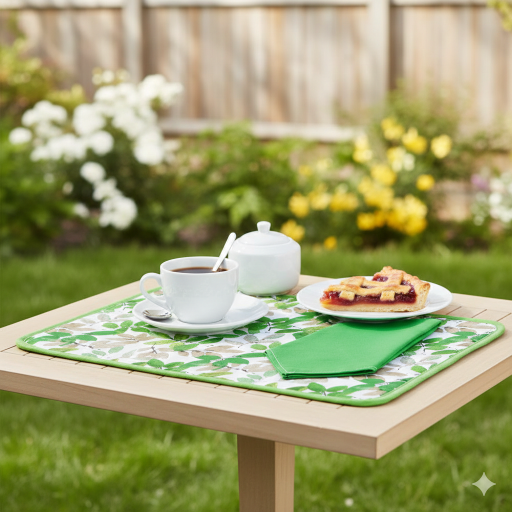 Tovagliette americana imbottita+tovagliolo SUMMER ASSORTITI