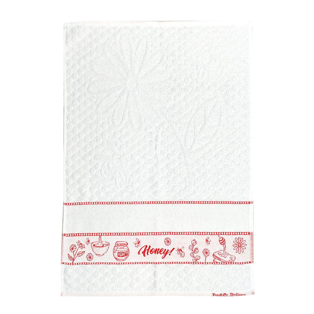 Strofinaccio da ricamare HONEY spugna cm.50x70