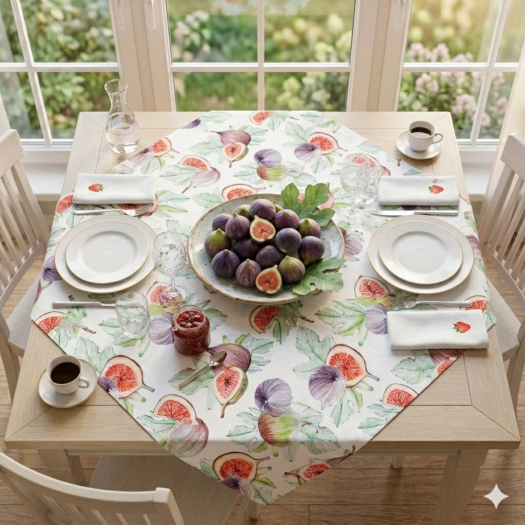 Tovaglia cm.90x90 FRUITS - sfusa con appendino