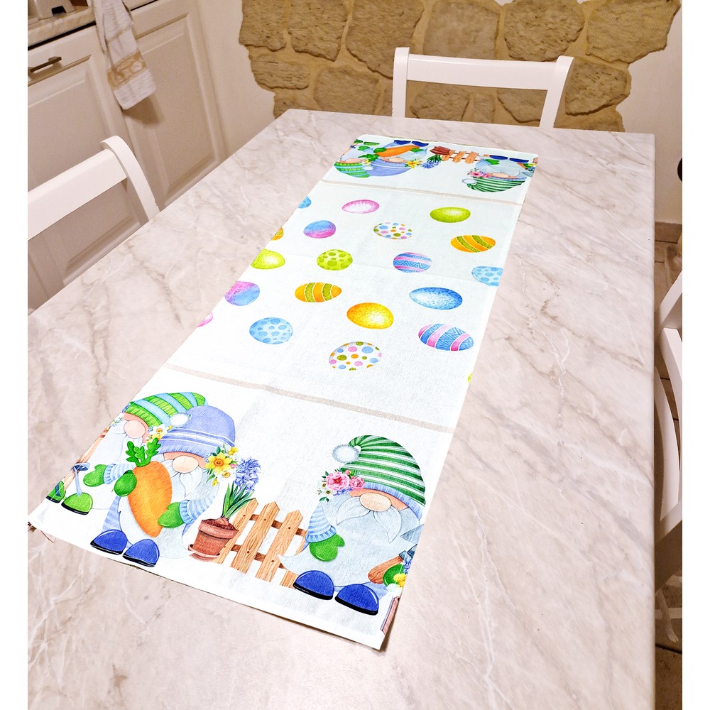 Runner  GNOMO fasciato cm.46x140