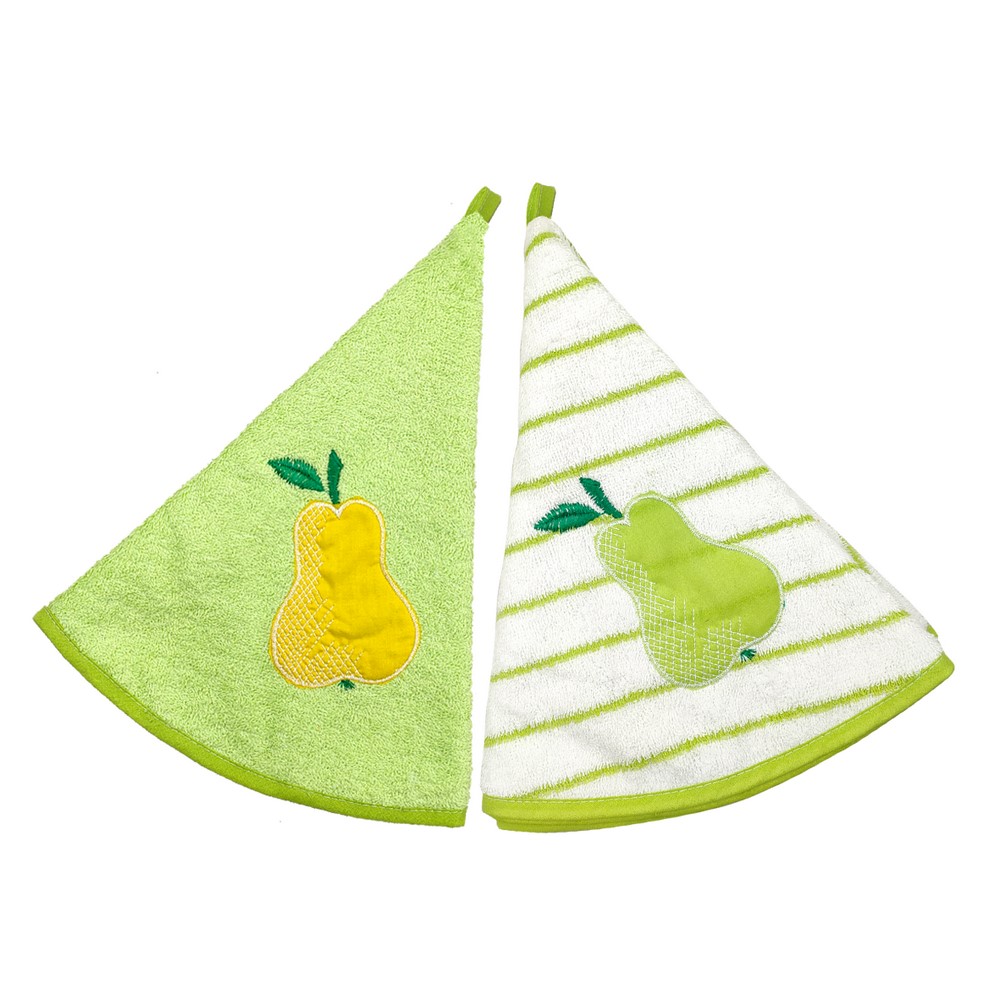 Confezione 2 asciugamani girella GAIA