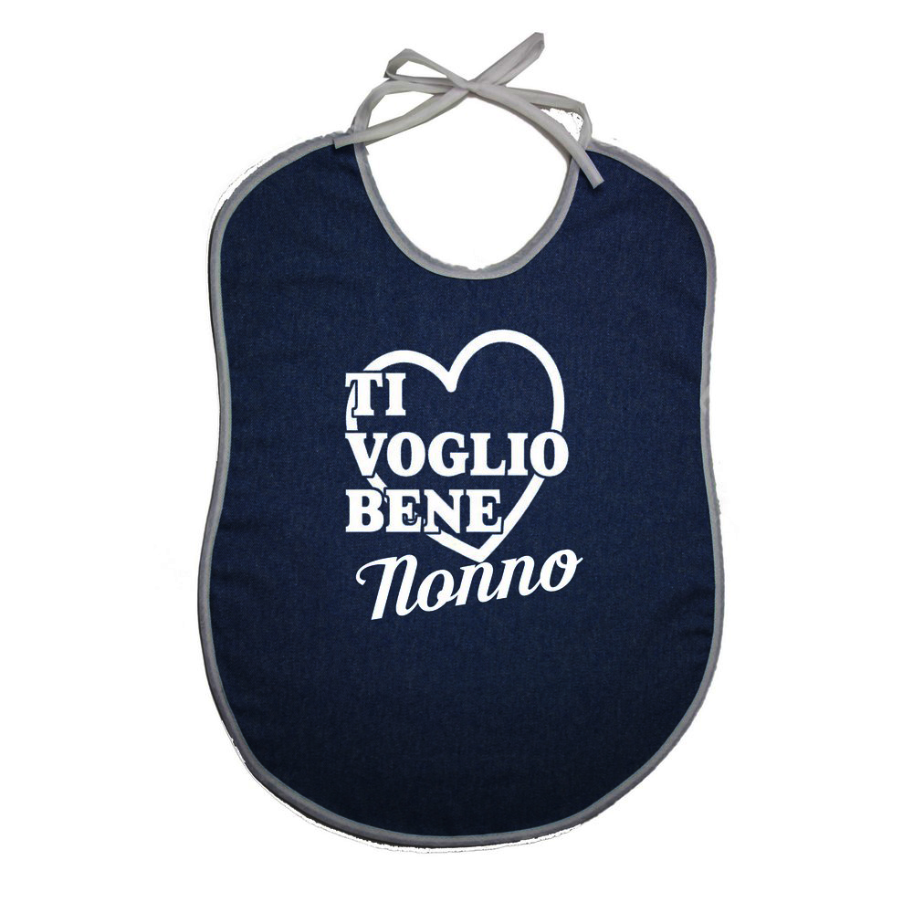 Bavaglione JEANS cm.45X60 con transfer