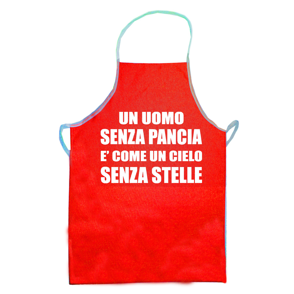 Grembiulone cucina Natale con scritte Spiritose