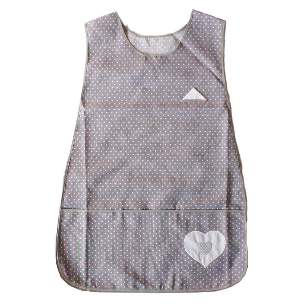 Casacca DANIELA ricamata con tascone