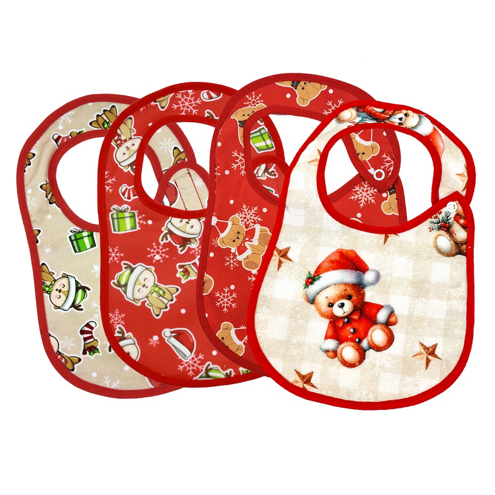 Bavaglino DAZZLE cm.18x27 in piquet con allacciatura bottone