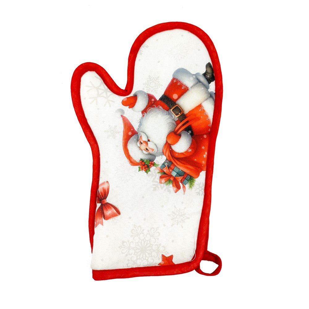 Guanto forno SANTA CLAUS
