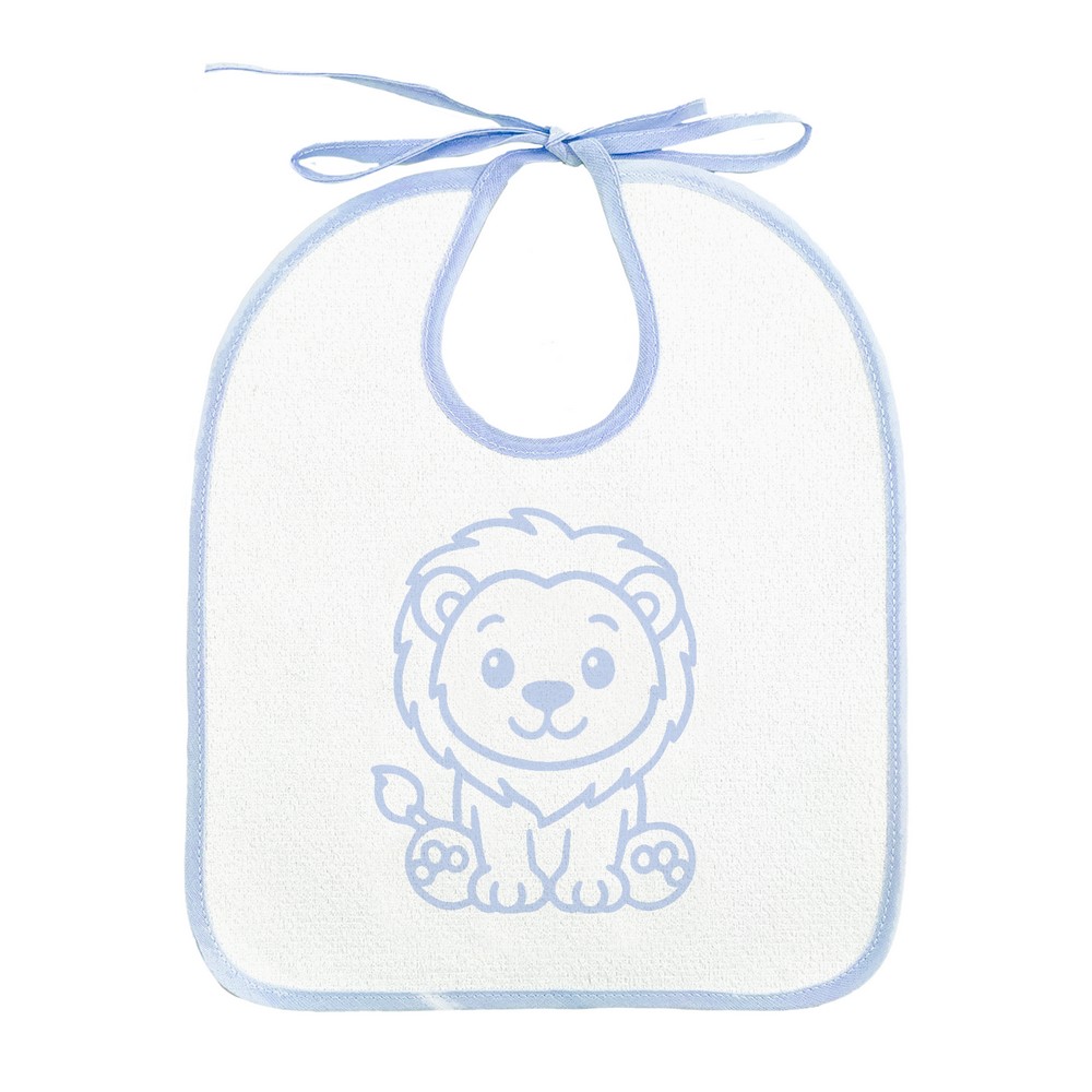 Confezione 3 bavaglini GERRY cm.25x28 con laccetti