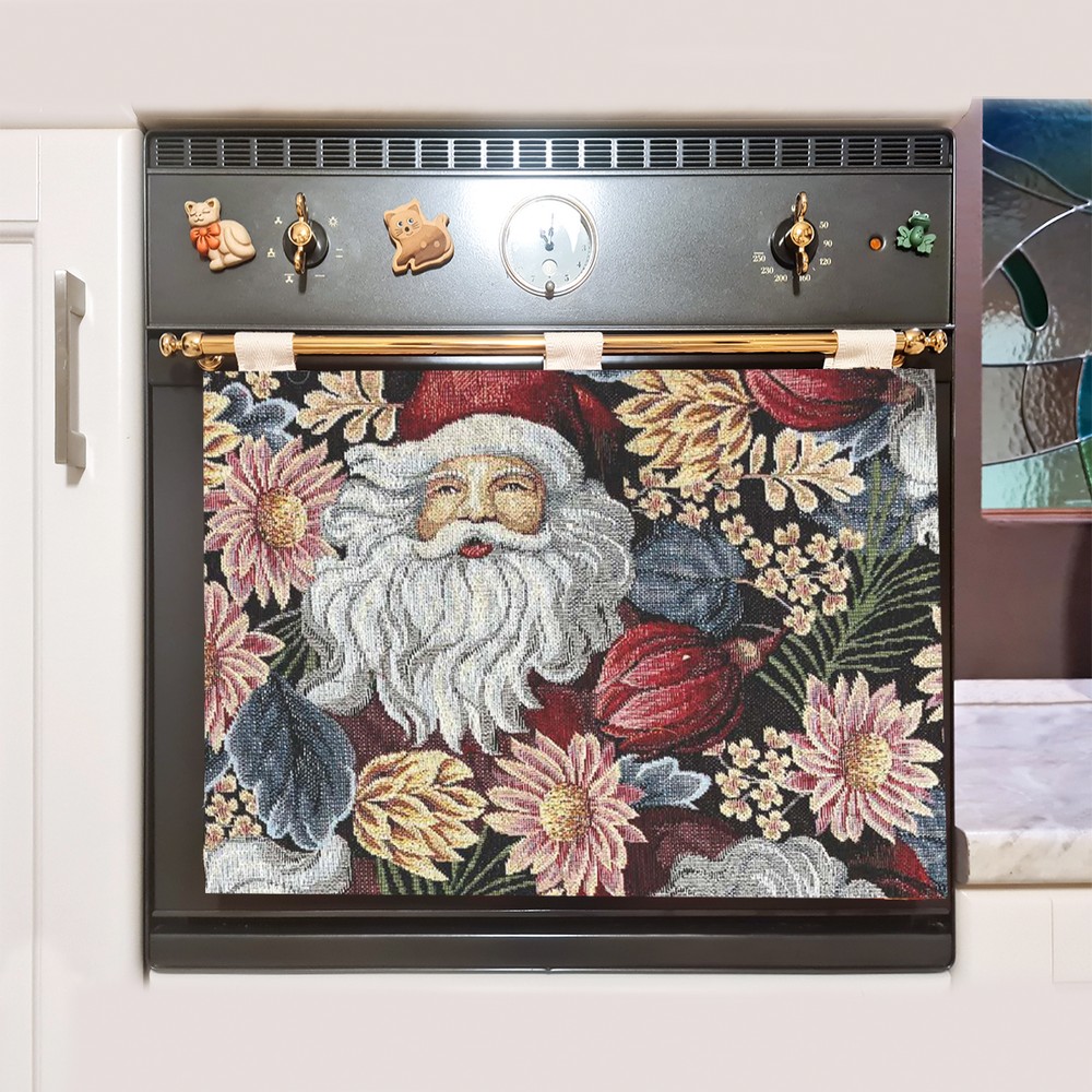 Copri forno  cm.50x33 H. gobeline all over con velcro