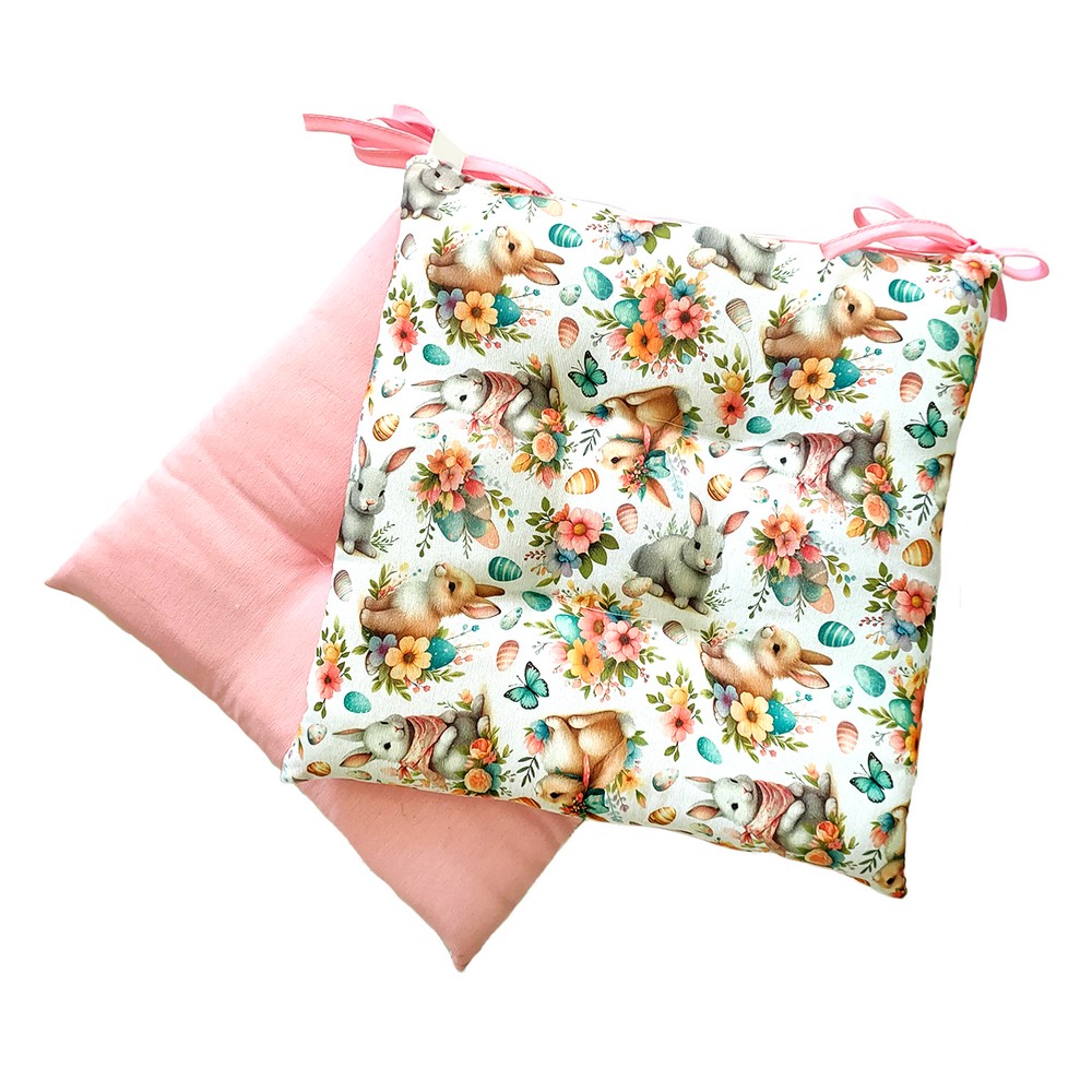 Confezione 2 cuscini trapuntino cm.40x40 BUNNY