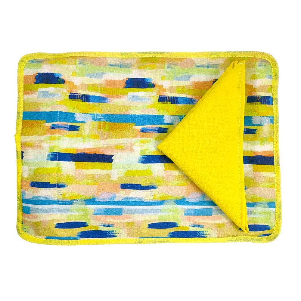 Tovagliette americana imbottita+tovagliolo SUMMER ASSORTITI