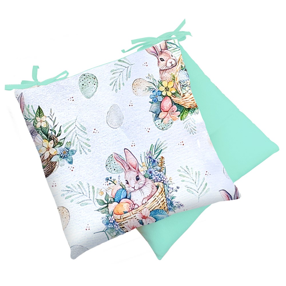 Confezione 2 cuscini trapuntino GREEN RABBIT