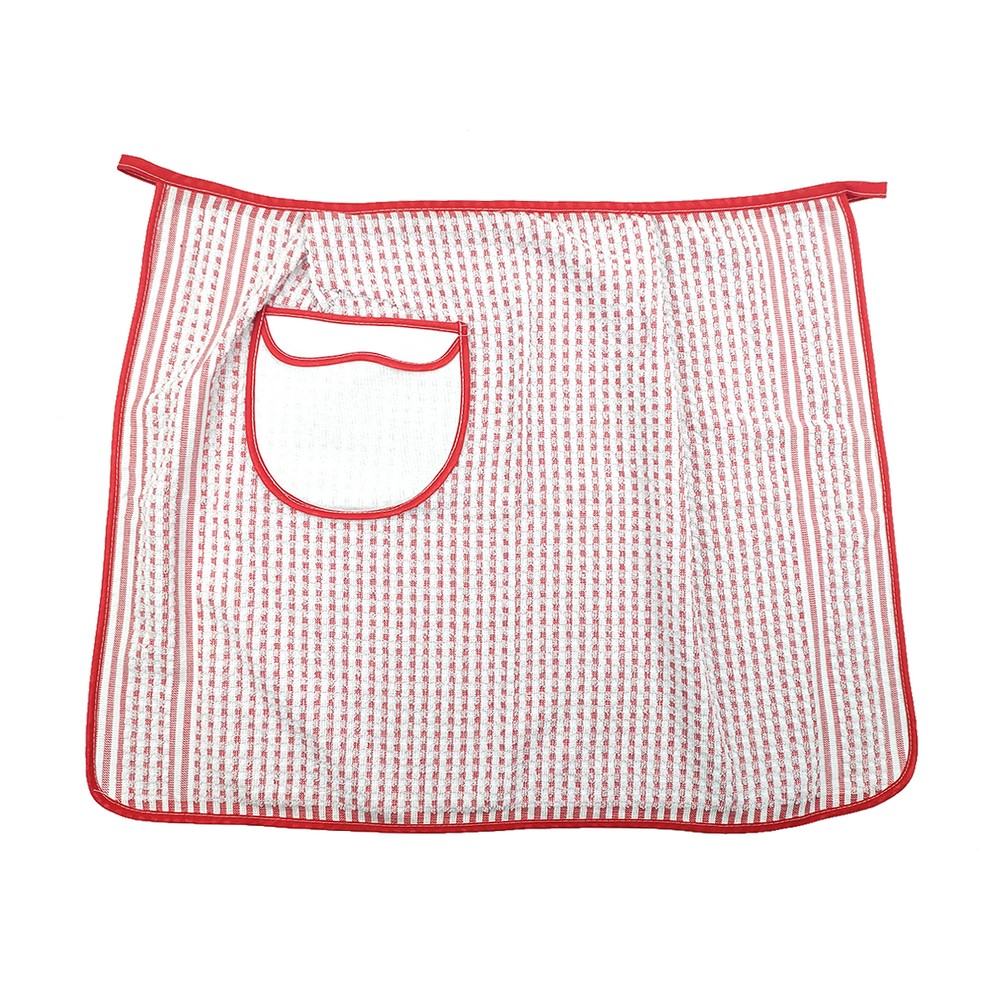 Grembiule a vita PAOLA cm.50x68in spugna nido d'ape con tasca