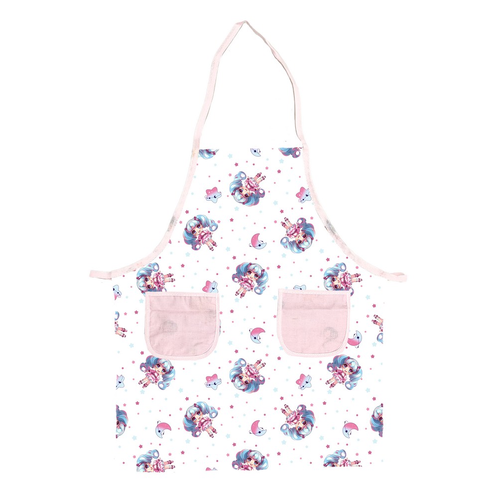 Grembiulino da cucina per bambini SEBASTIAN cm.52x43 con 2 tasche