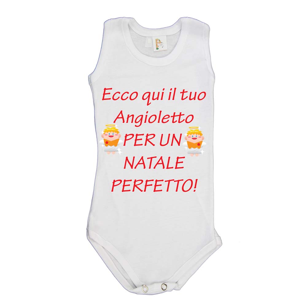 Body canotta Neonato CHRISTMAS