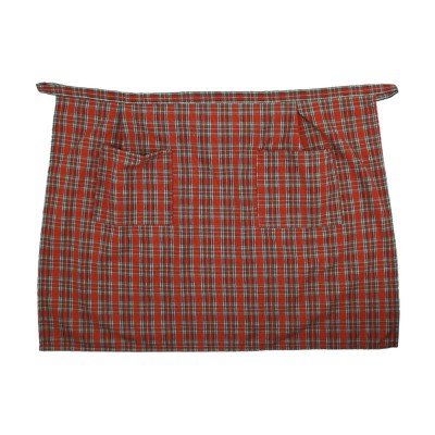 Grembiule a vita TARTAN cm.50x75 con 2 tasche