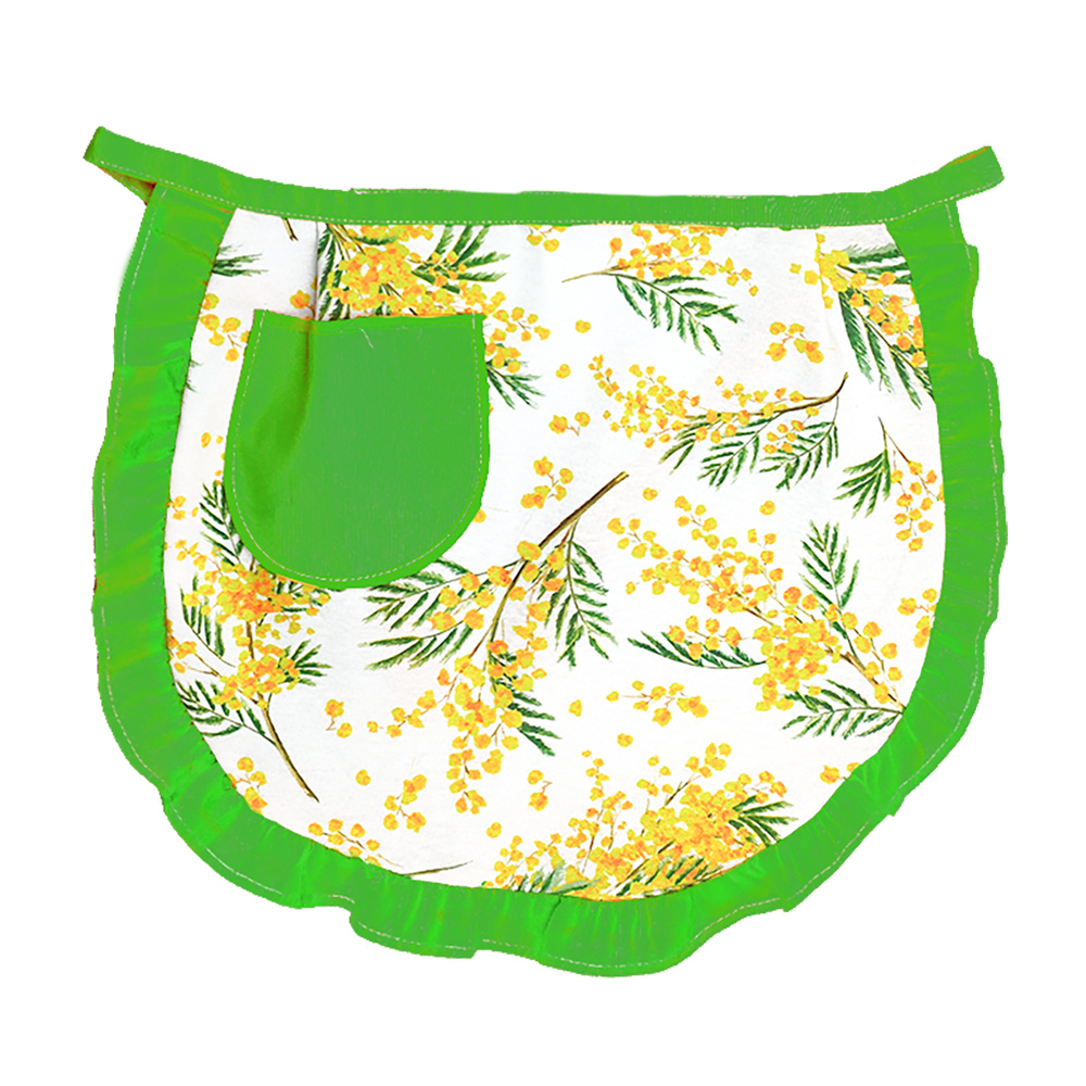 Grembiule a vita GARDEN con tasca e volant 