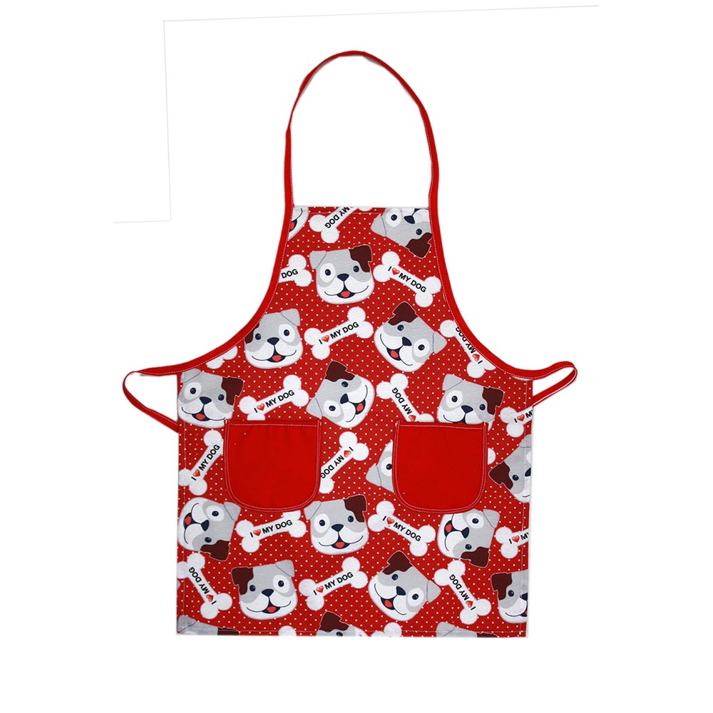 Grembiulino da cucina per bambini SEBASTIAN cm.52x43 con 2 tasche