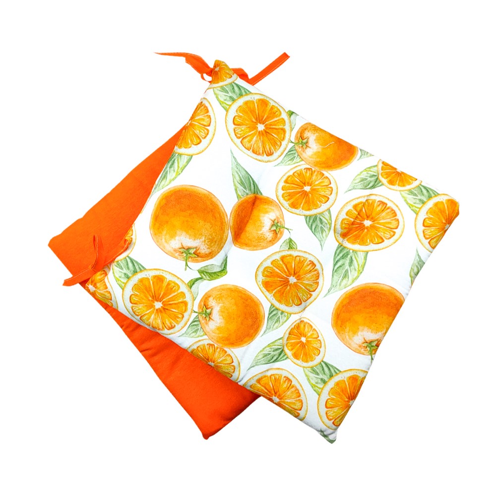 Conf.2 cuscini Trapuntini FRUITS cm.40x40 - imbustati 