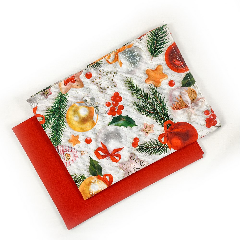 Bis strofinacci cm.52x72 CHRISTMAS MAGIC