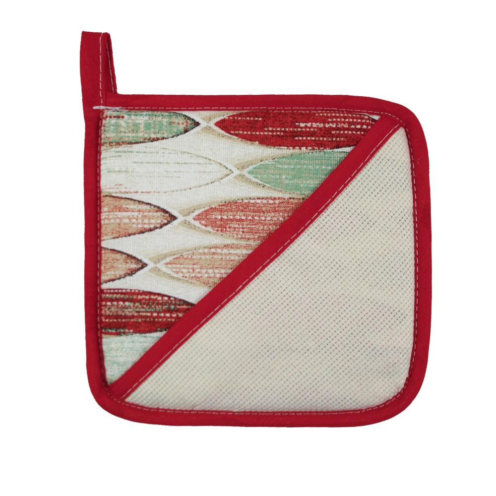 Presina SPRING SUMMER cuore e quadra con tasca in etamine da ricamare