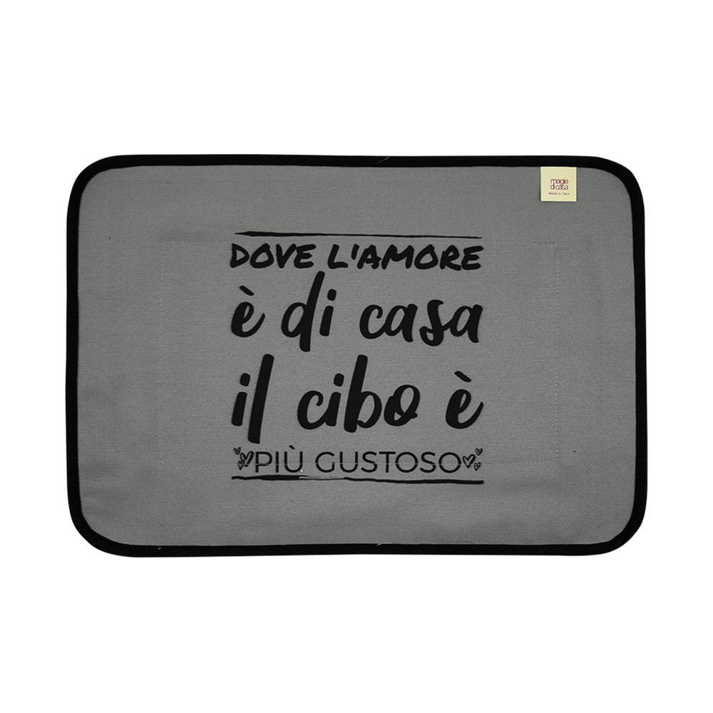 Tovaglietta LA CUCINAZZA cm.35x50 con stampe SPIRITOSE