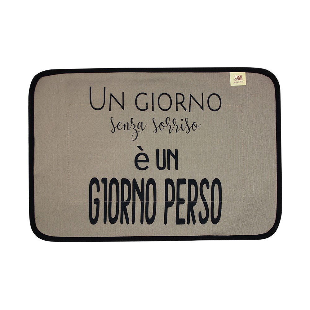 Tovaglietta LA CUCINAZZA cm.35x50 con stampe SPIRITOSE