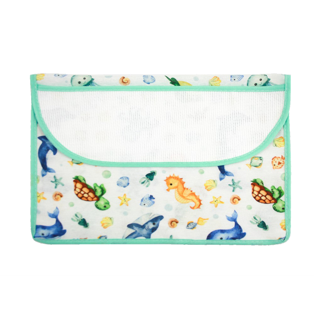 Bustina SEBASTIAN cm. 20x29 con tasca da ricamare
