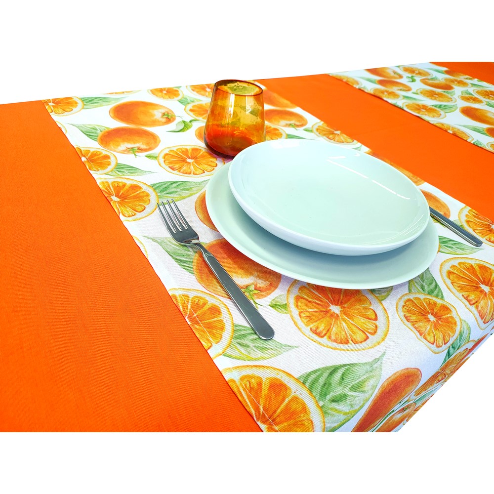Runner FRUITS cm. 46x140 - sfuso con appedino