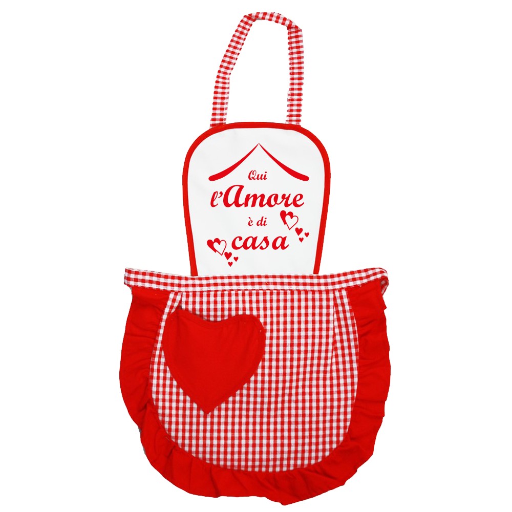 Grembiule adulto cm.50x62 PERSONALIZZATO