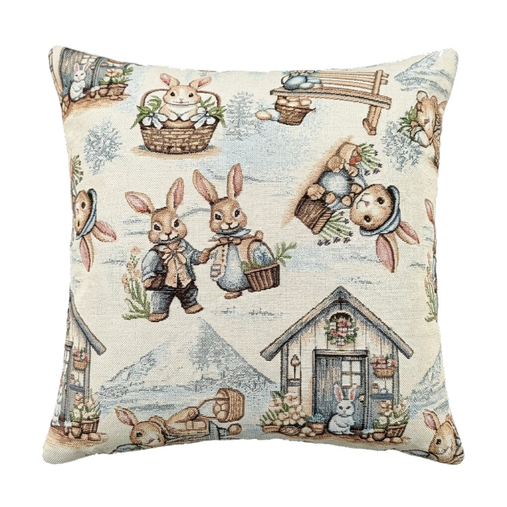 Cuscino cm.40x40 con cermiera GOBELINE