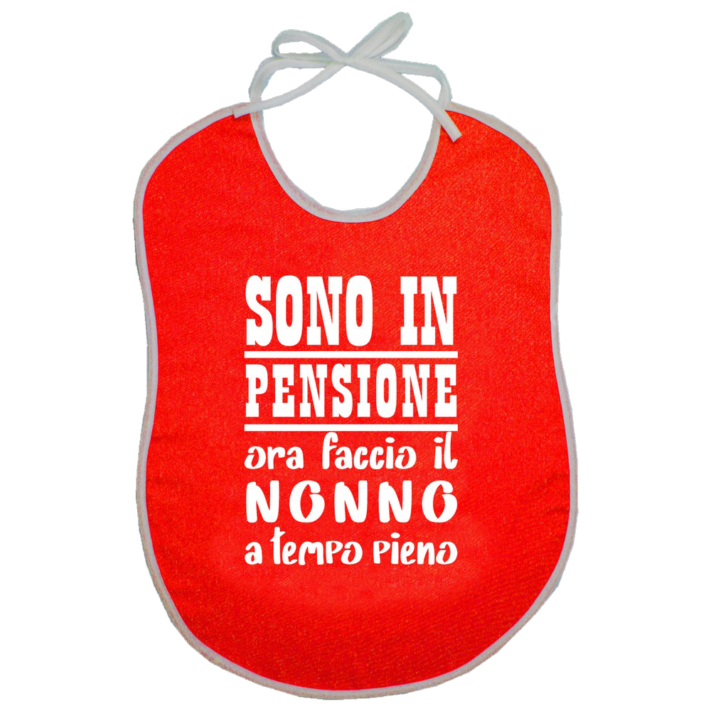 Bavaglione spiritoso con laccetti