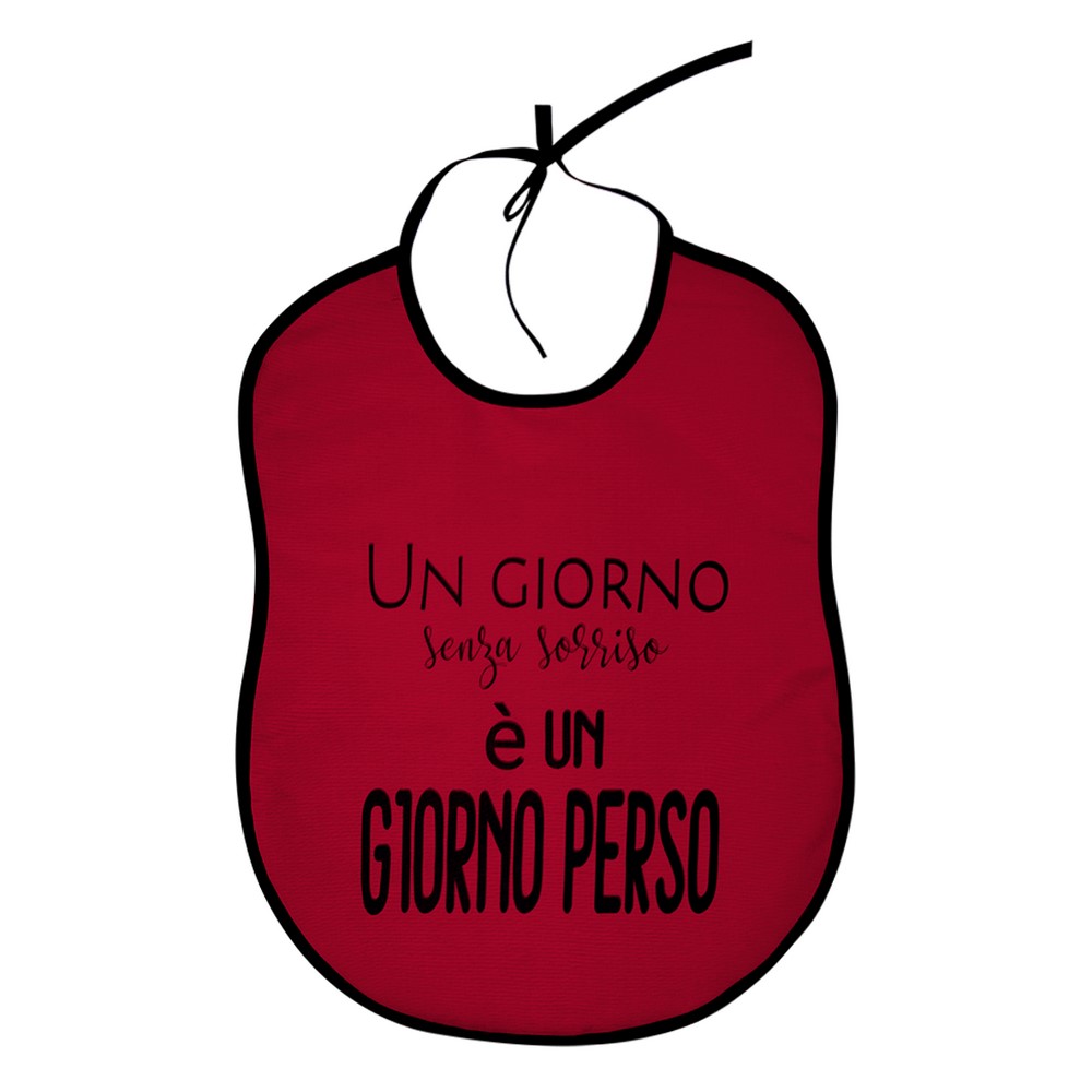 Bavaglione LA CUCINAZZA cm.45x60 con stampe SPIRITOSE