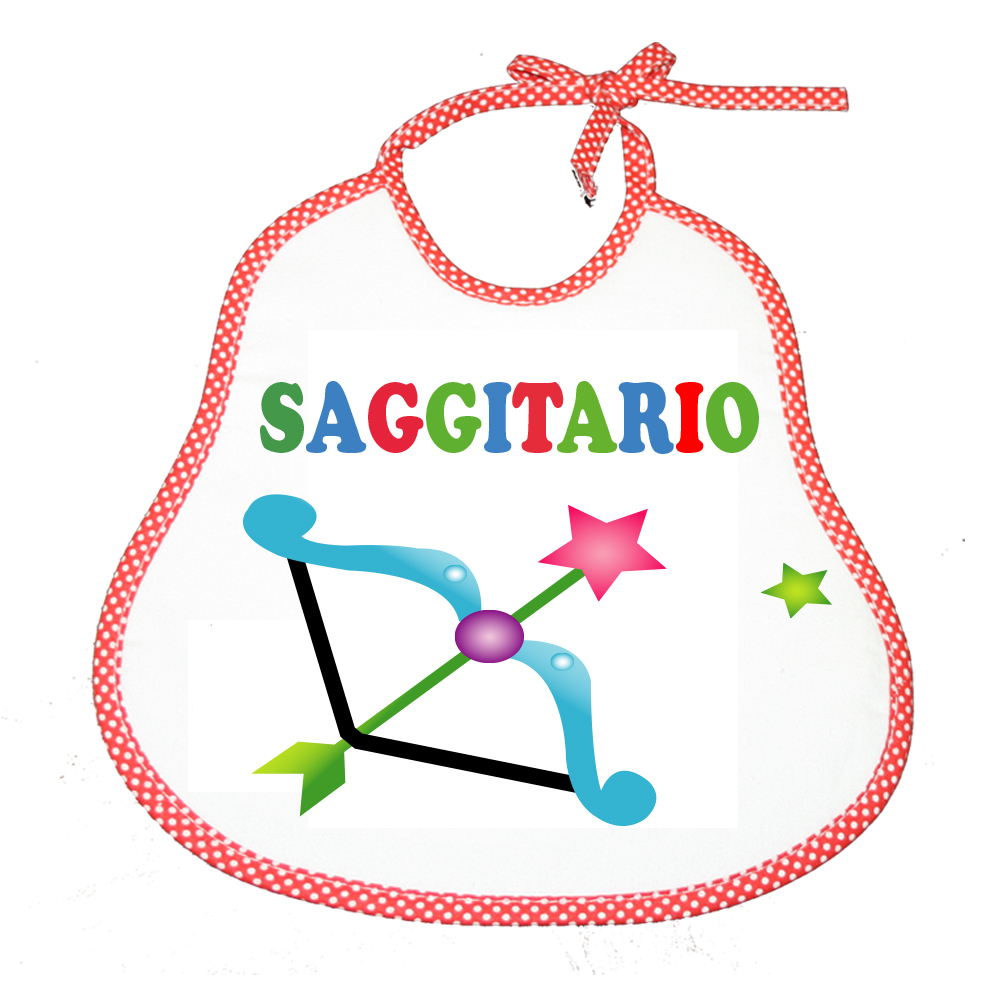 Bavetta ZODIACO cm.24x24 con laccetti