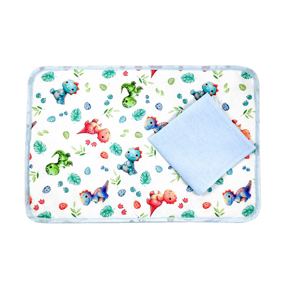 Set prima colazione SEBASTIAN: tovaglietta imbottita+tovagliolo