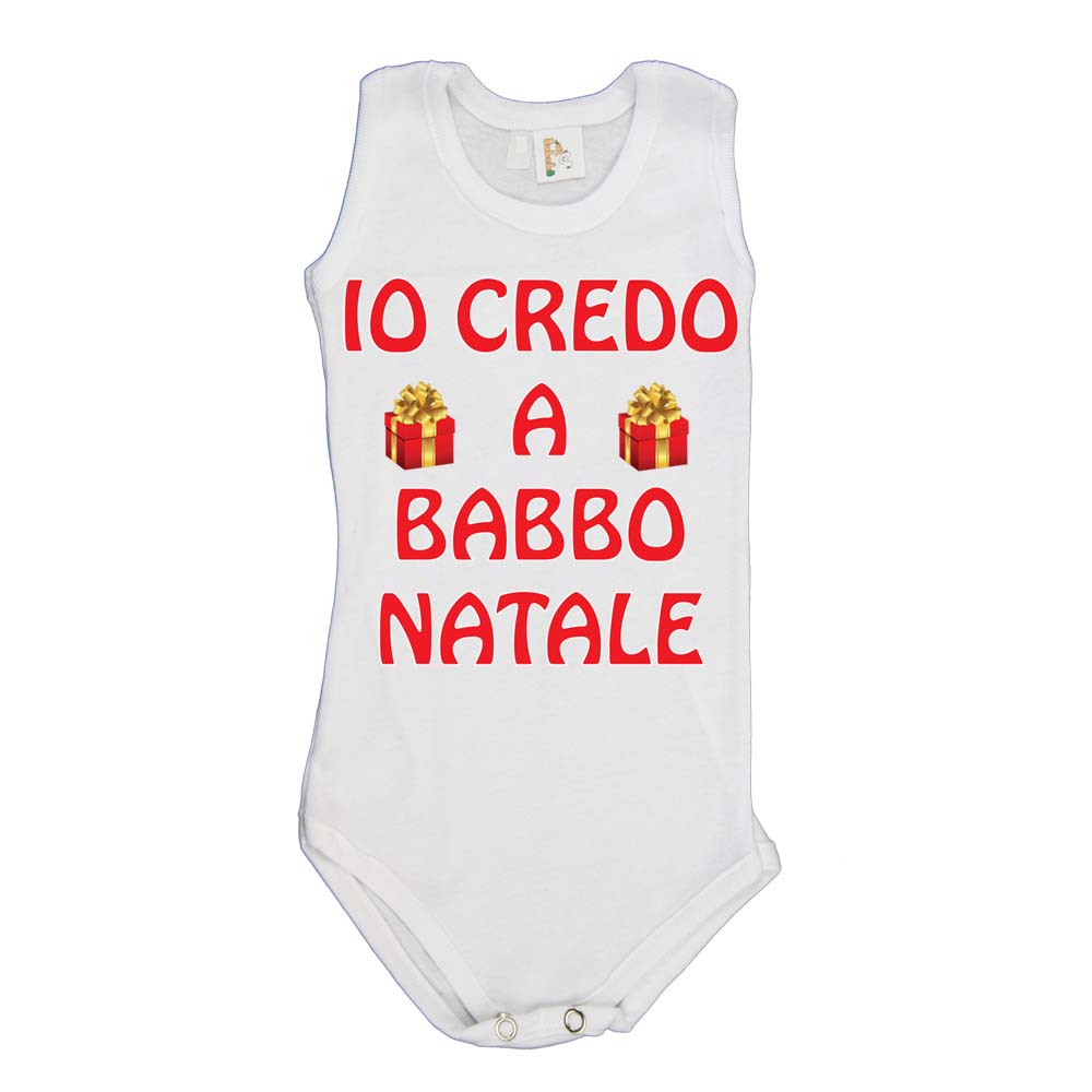 Body canotta Neonato CHRISTMAS