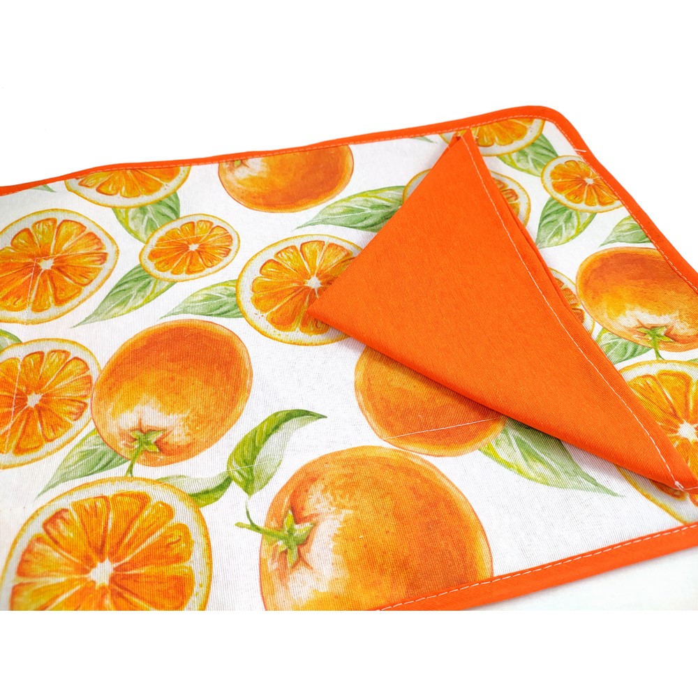 Set prima colazione linea FRUITS tovaglietta imbottita cm.35x50+tov.lo cm.30x30
