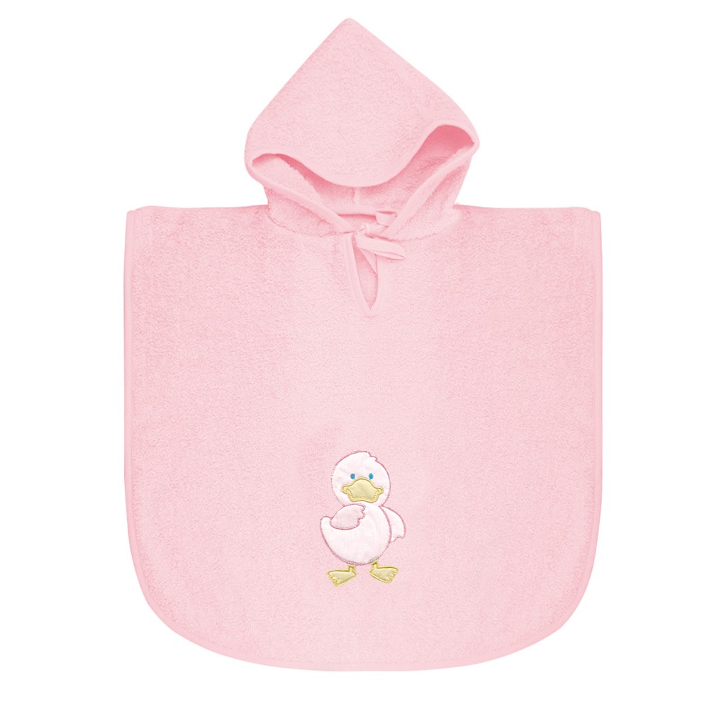 Poncho bimbo DUCK cm.45x47 con cappuccio - in spugna