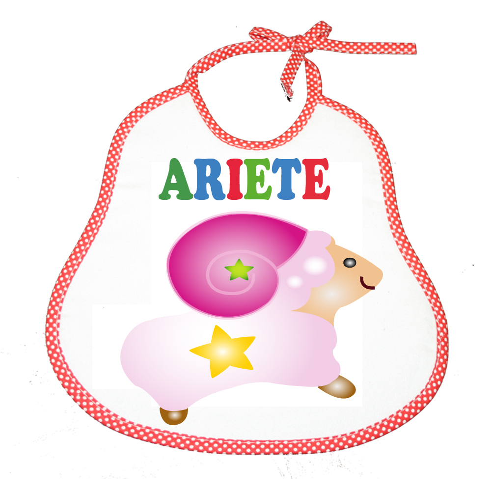Bavetta ZODIACO cm.24x24 con laccetti